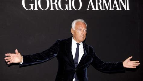 giorgio armani morte